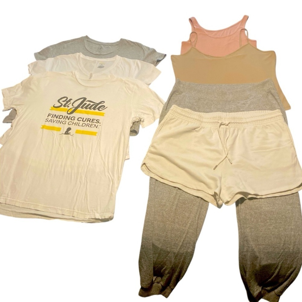 Casual Lounge Lot Size XL - St. Jude Tee, Talbots, H&M, ANewDay, Gap, Tek Gear